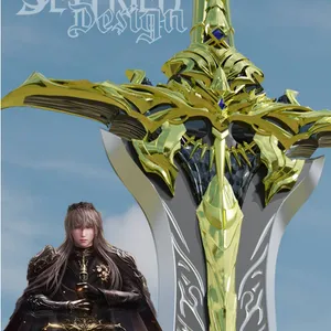 Love and Deepspace Xavier Fallen Crown Cosplay Sword