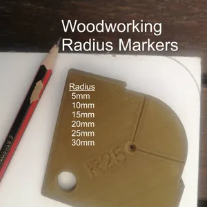 Woodworking Radius Markers
