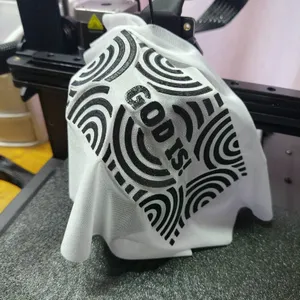 GOD is Fabric Print