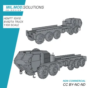 HEMTT 10x10 8v92ta truck