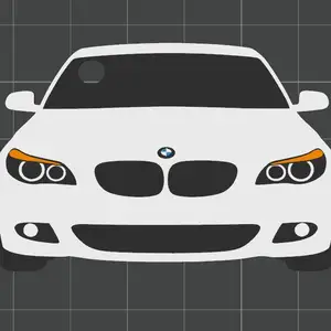 Car Keychain - BMW Series 5 (gen. E60/E61)