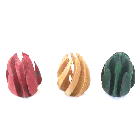 Single Extruder - Dual Color - Easter Eggs