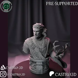Gale - The Waterdeep Mage - Baldurs Gate 3 Bust Collection