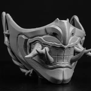 Oni Mask - Japanese Demon Mask - Free