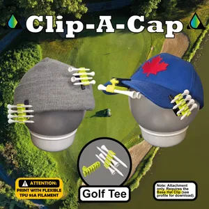 Clip-A-Cap (Golf Tee)
