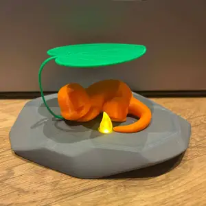 charmander on rock night light