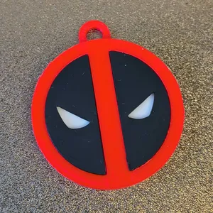 Deadpool Keychain - Multipart, no CFS needed.