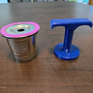 Compactor for ground coffee