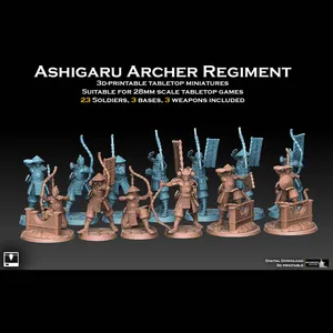 Ashigaru Archers 23 models