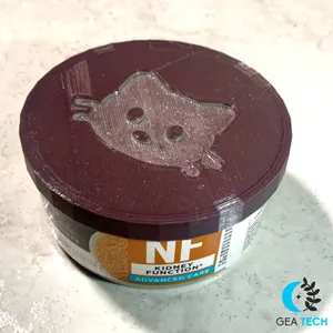 Cat food lid can by Ghaliensita