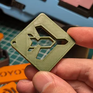 Keychain Helldivers 2 Stratagems Eagle 500KG Bomb