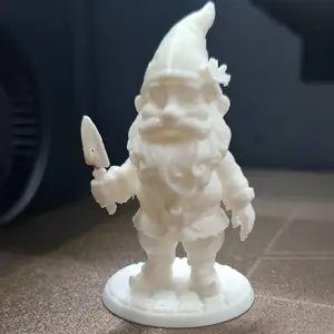 Gardener Gnome - Cheerful Figurine with Trowel