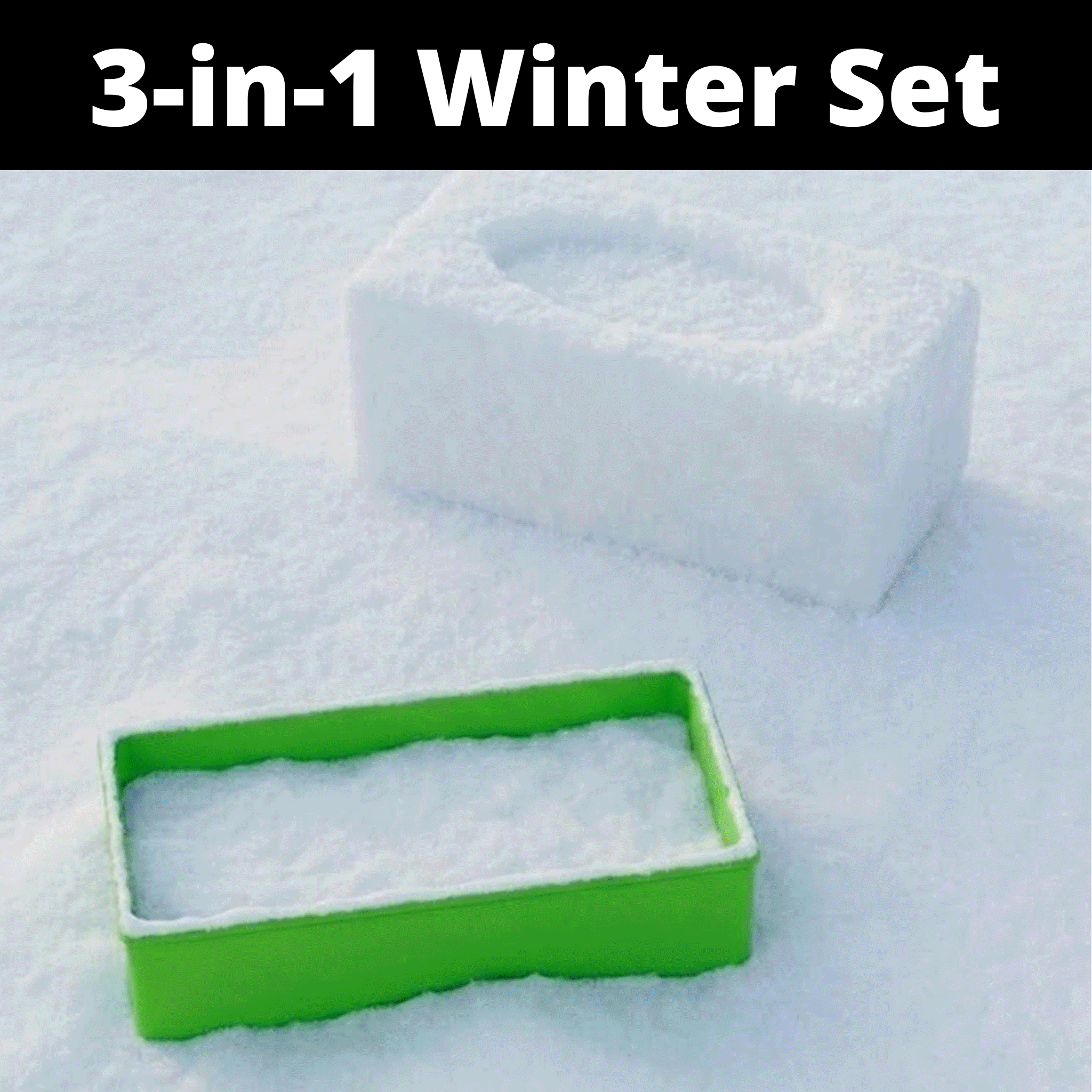 Ultimate Snow IGLOO Builder Kit | 3-in-1 Winter Set