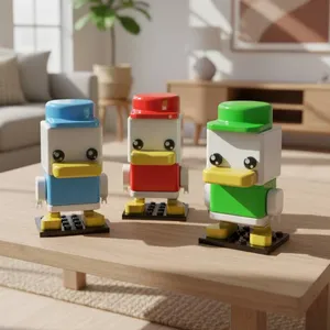 HUEY, DEWEY, AND LOUIE - SQUARED DONALD DUCK CHARACTERS