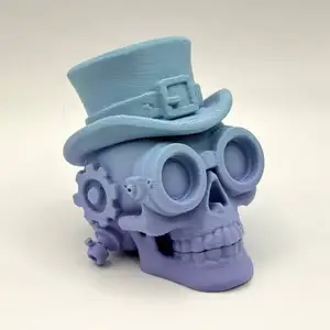 Steampunk Skull with Attitude