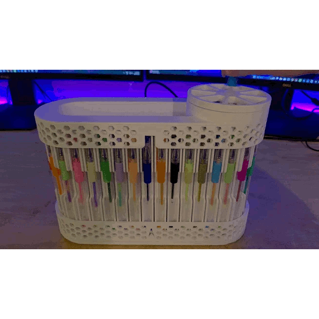 Chain Drive Gel Pen storage unit