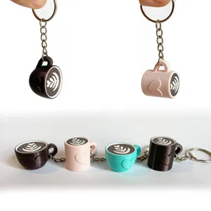 Cute Coffee Lovers keychain