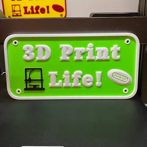 3D Print Life - Sign