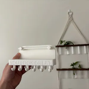 Positive Vibes Jewelry Shelf
