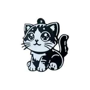 Cute cat keychain