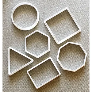 Geometric shapes Cookie cutter, cookie cutters, Shapes