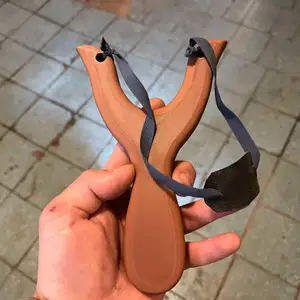 Classic wooden slingshot
