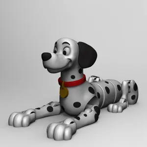 Fully Flexible Dalmatian Dog Toy – Inspired by 101 Dalmatian