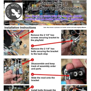 Stern Spike 2 Stand-Up Target Support
