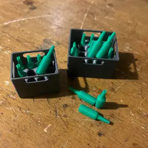 Minimalist Beer Crate for RC Expedition Car 1:10, 1:12