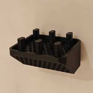 Electric tootbrush holder w/ drainage holes v 2.0