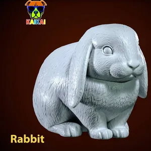 Floppy-eared rabbit urban vibes