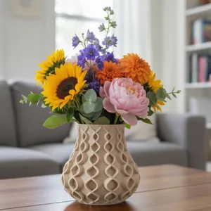 Lattice Embrace Vase
