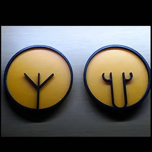 Toilet Door Sign