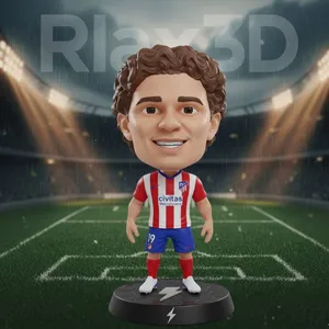 Julian Alvarez - Mini Figure - Atletico Madrid (Set 1).