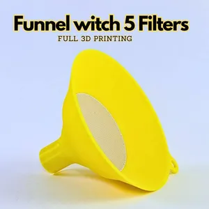 Modular Funnel with 5 Interchangeable Filters