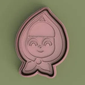 Masha and the Bear cutter + stamp