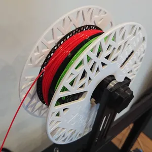 Sample Filament Spool to Masterspool Adapter