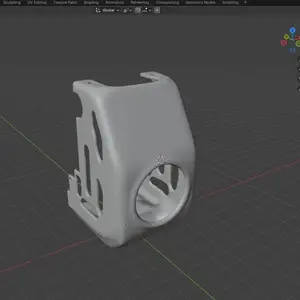 Cover Hotend K1C/Cache hotend