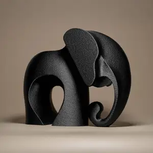 Modern Elephant Sculpture
