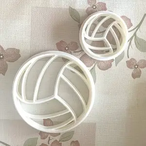 Volleyball ball cookie cutter, volleyball,ball cookie cutter