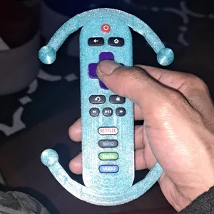 Roku (Harder to lose🫡) Remote Face Replacement