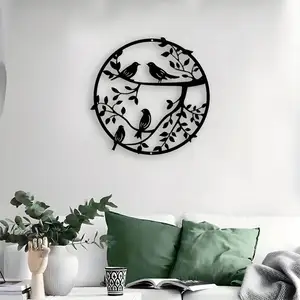 WallArt Birds on a Tree