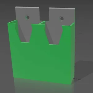 WALL MOUNT REMOTE CONTRAL HOLDER