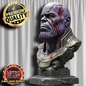Thanos - Marvel Fanart Statue ❤️