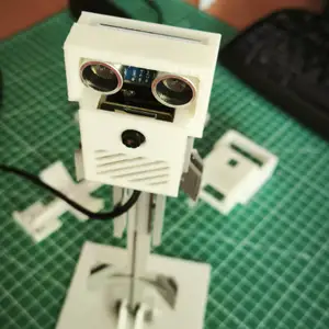 Boitier ESP32-CAM + HC-SR04 v06