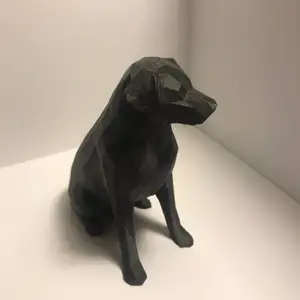 Black Labrador(low poly)