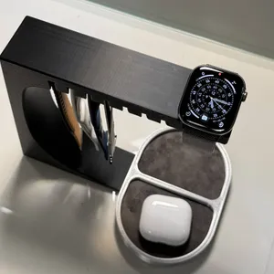 Apple Watch charging station lanyard stand dock 2 in 1 kordo