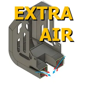 K1, K1MAX FAN DUCT COVER (Coandă Effect)