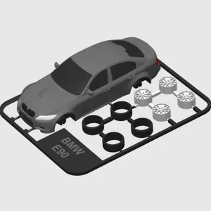 BMW E90 M3 kit card