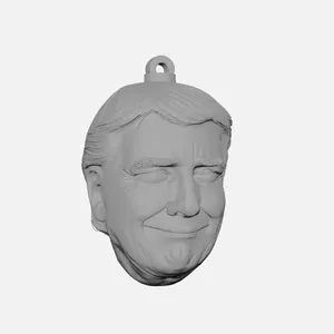 Trump Christmas tree ball